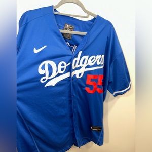DOGERS Puljols number 55 jersey size Nike brand